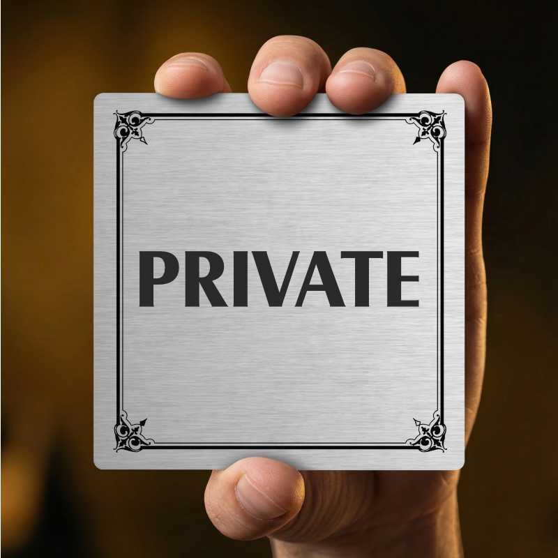 Private, 80x80mm, pergamen, Nevada